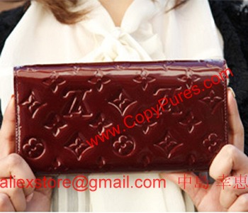 ルイ・ヴィトン ヴェルニ 長財布 ルージュフォーヴィスト M91592 